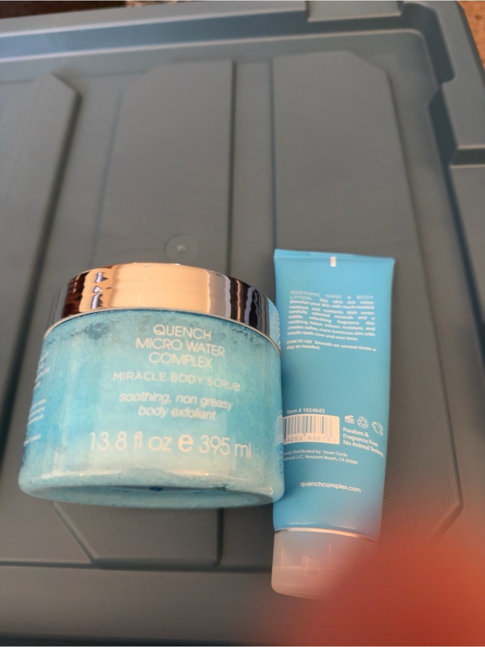 Quench Micro Water Complex Miracle Body Scrub - Blue